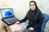 آموزش رایانه با نقاشی و شعر