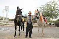 حسن مقنی عمرش را در کوهسنگی با اسب‌ها گذراند