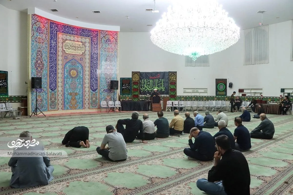 خیلی خودمانی در هیئت غدیر محله ارشاد
