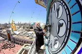 زمان&zwnj;بانی در حرم؛ ساعت&zwnj;سازی که 32سال خادم لحظه&zwnj;های زیارت بود