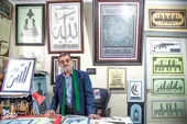 عبدالله بیک&zwnj;زاده افتخار برش&zwnj;کاری خطوط ضریح امام رضا(ع) را دارد
