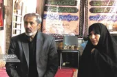 طاهره خانم مهریه&zwnj;اش را وقف حسینیه کرد