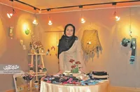 زندگی آیدا قوسی با هنر قلاب‌بافی گره خورده است