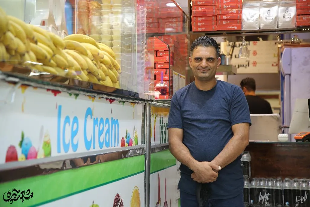 مجتبی سهند خیابانی بستنی فروش