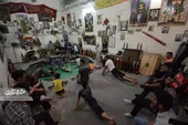 پیوند ورزشی اهالی محلات چهاربرج و وکیل&zwnj;آباد در گود زورخانه