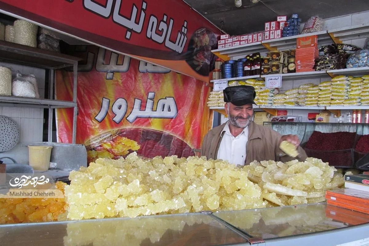زندگی نبات‌فروش محله عامل همیشه شیرین است