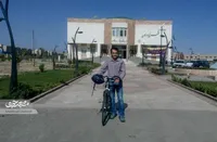 مهیار مقیمی به دنبال ترویج فرهنگ دوچرخه سواری است