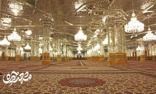 روشنایی حرم مطهر