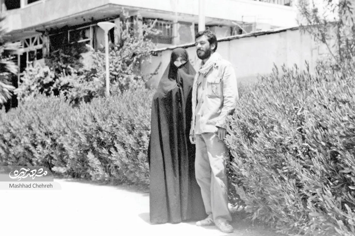 بی بی زینت زنده باد، ماه عسلش را در جبهه گذراند!