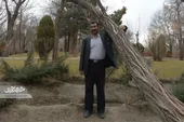 محمدعلی سلطانی عمری با درخت&zwnj;ها زندگی کرده است