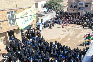 رسم سیصدساله سوگواری پای چنار محله قرقی