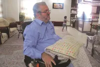 حاج‌احمد نطنزی در راه تبلیغ انقلاب جانباز شد