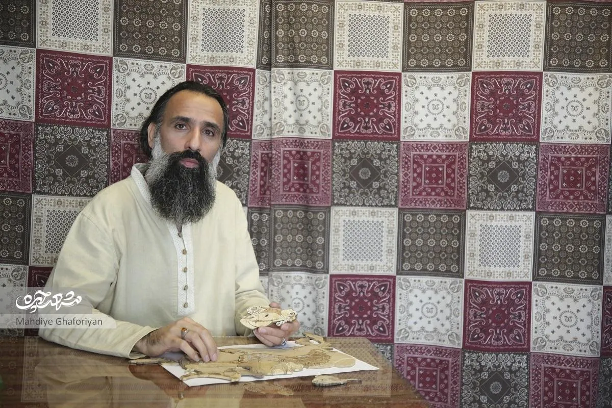 آموزش معرق به بیماران ذهنی با 