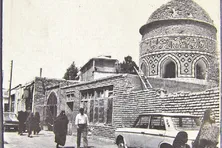 گنبد خشتی مدفن امامزاده سیدمحمد است
