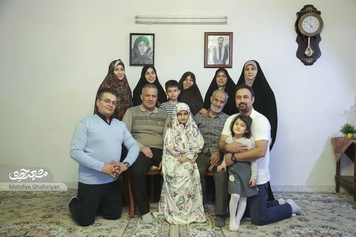 پدر شهید نوکاریزی ریش‌سفید رضاشهر است