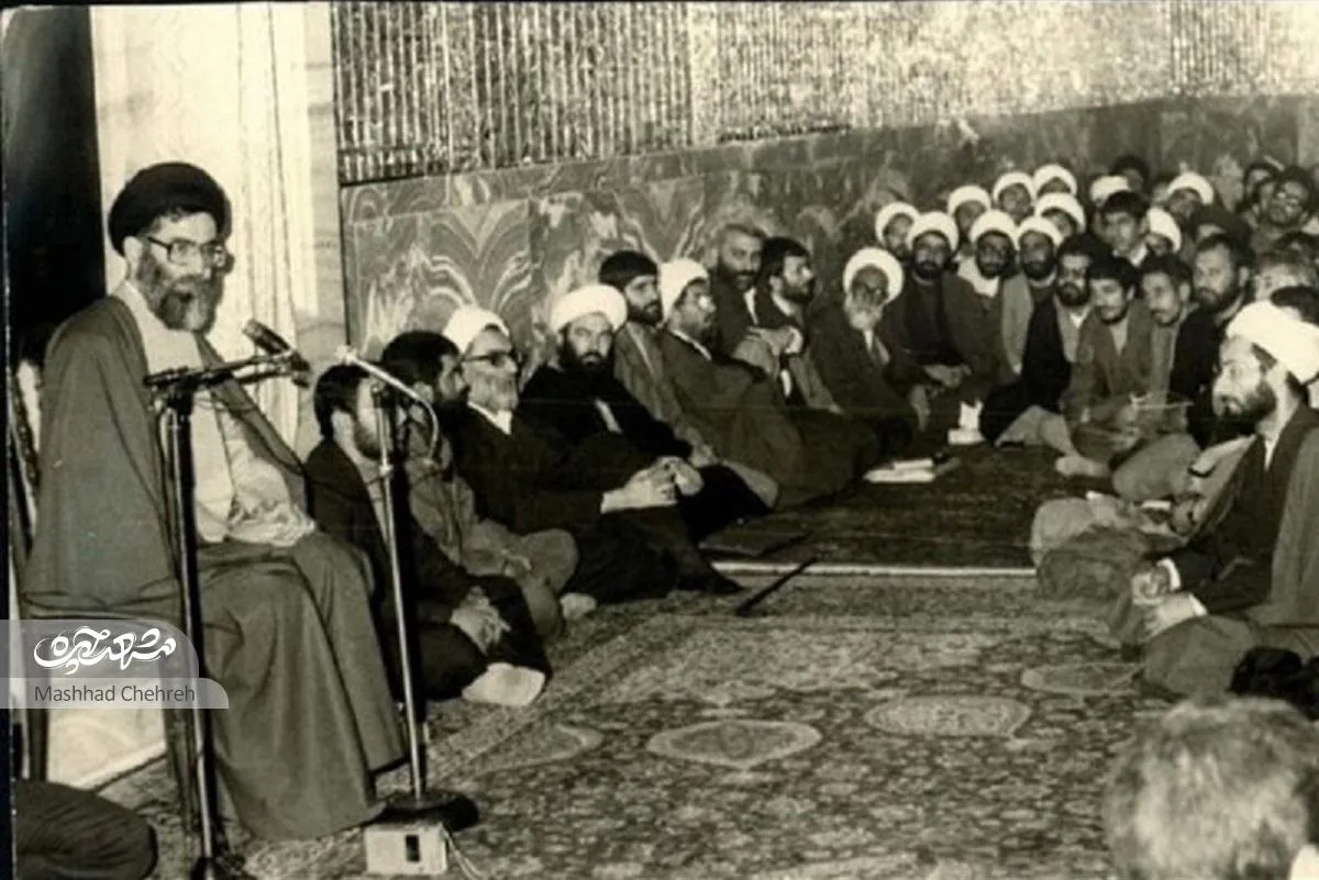 روزشمار زندگي رهبر شهید انقلاب در مشهد