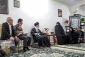 روایت فرزند شهیدبابانظر از یک ساعت میزبانی از رهبر شهید