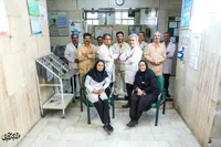 پرطاقتی سپیدپوشان بیمارستان حجازی