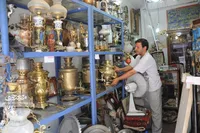 راسته‌بازار سمساری‌ها در محله کاشانی، چهارشنبه‌بازار مشهد بود