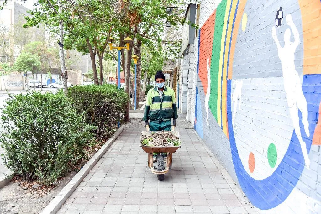 کوچه‌ای مزین به نام‌های درخشان