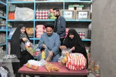 حاج مهدی نجمی سنگ&zwnj;بنای خیریه طرق را گذاشت