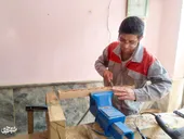 این منبت&zwnj;کار در 40 سالگی به استادی رسیده است