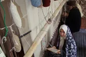 هر قالی حاصل یک سال زحمت ماست