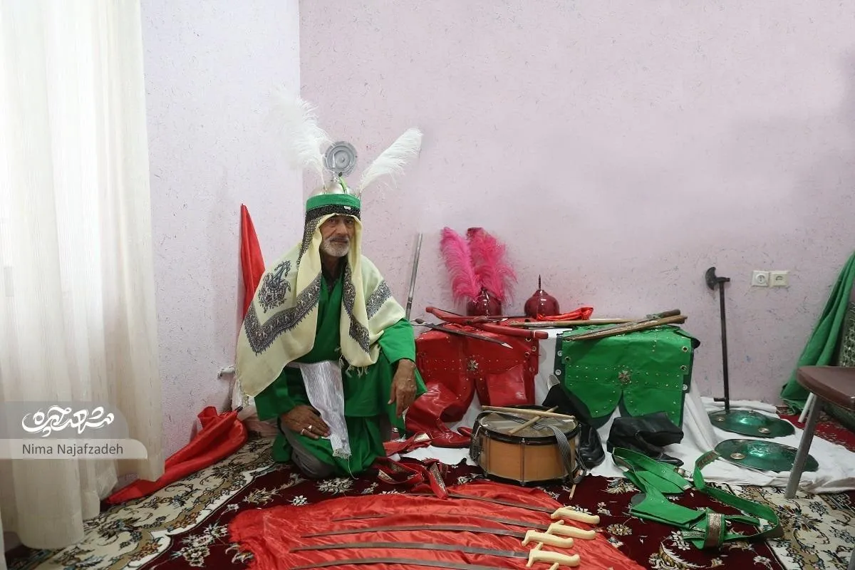 برادرم هنگام تعزیه‌خوانی در آغوشم جان داد