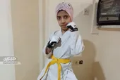 قهرمانی ملیکا با چشمان خواب&zwnj;آلود