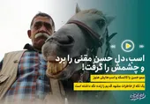 اسب دل حسن&zwnj; مقنی را برد و چشمش را گرفت!
