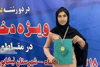 مهسا نیک‌خو از کوچه‌های وحید تا سکوی قهرمانی دوید
