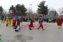 هفت ساعت شبیه‌‏خوانی در چهارراه آزادشهر
