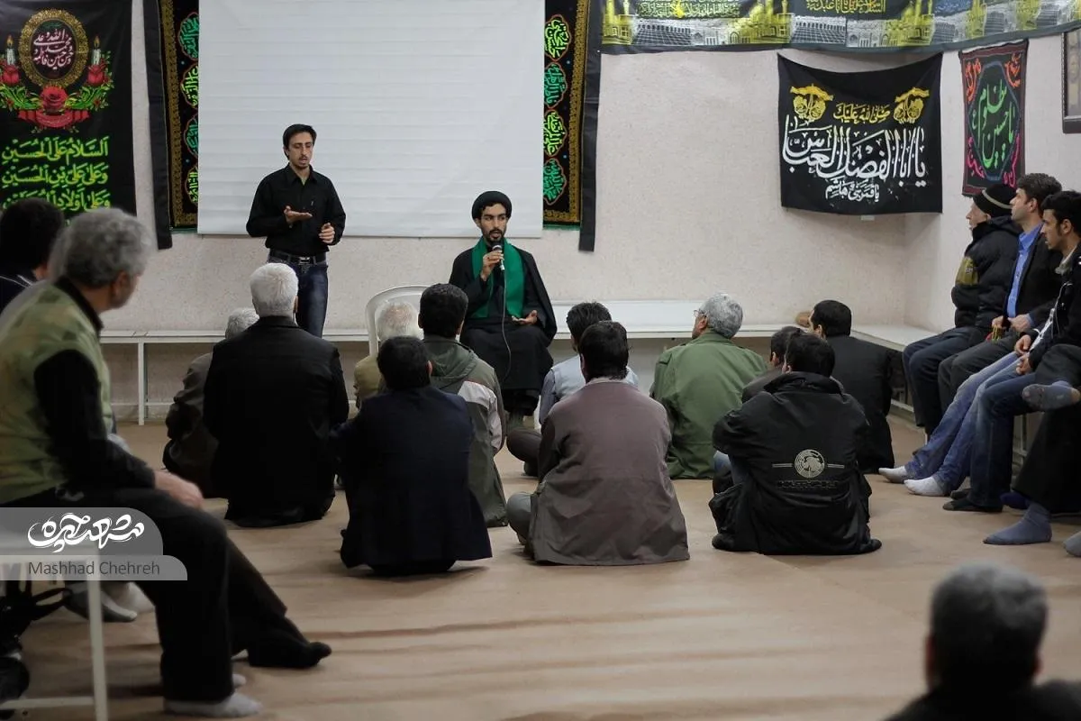 عزاداری در سکوت هیئت ناشنوایان محله کاشانی