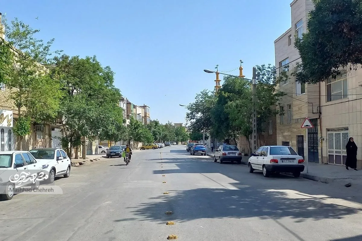 کوچه‌ای از قلعه عطار در بلال