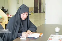 مریم جهانگشته با کتاب‌هایش در سیره ائمه سیر می‌کند