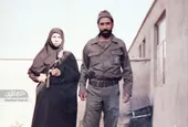 حاجی عرب و ربابه خانم ۸ سال در جبهه&zwnj; زندگی کردند