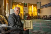 سی سال خدمت ریش&zwnj;سفید محله ۲۲ بهمن در حرم و مسجد