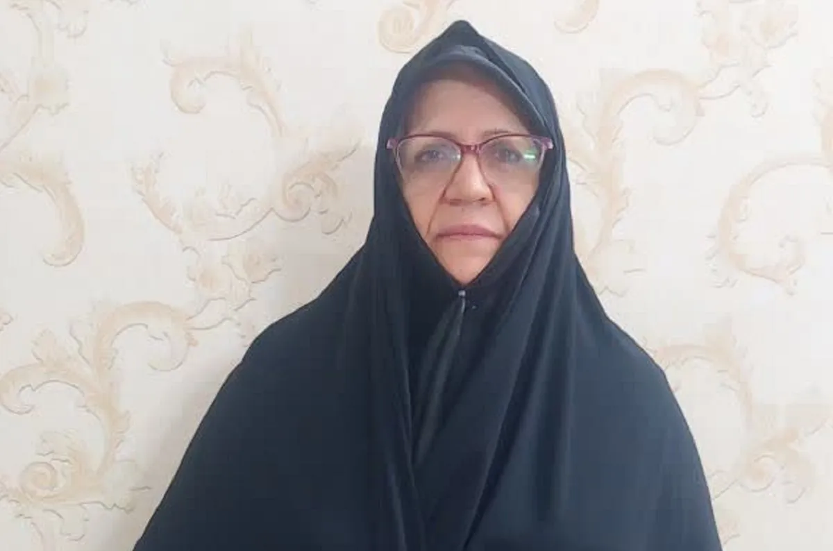 همسر شهید حسین پاکدل‌خانقاهی