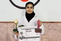افتخارآفرینی سمانه خانپور با امکانات کم