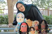 عروسک&zwnj;های قاشقی سوسن نیکذات جهانگردند!
