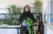 برای بانوی طبیعت&zwnj;دوست محله رازی، هر روز درخت&zwnj;کاری است