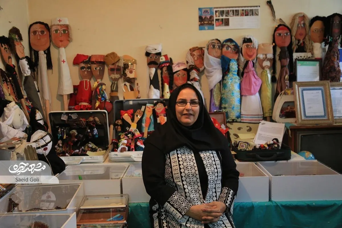 عروسک‌های قاشقی سوسن نیکذات جهانگردند!