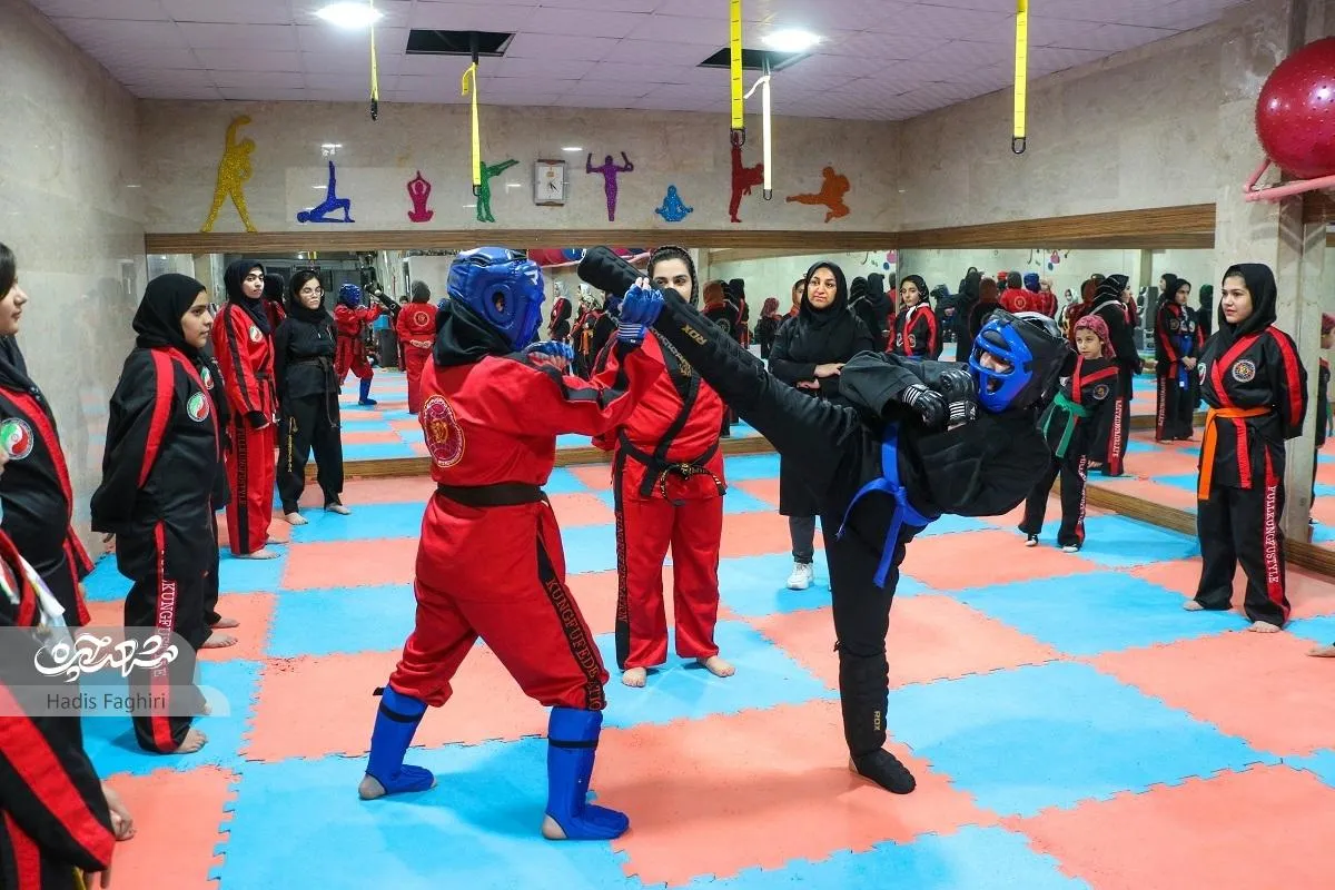 درخشش چهارده دختر کنگ‌فوکار محله امام خمینی