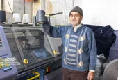 صدای ۴۰ ساله چرخ&zwnj;های کارگاه اسماعیل احمدی