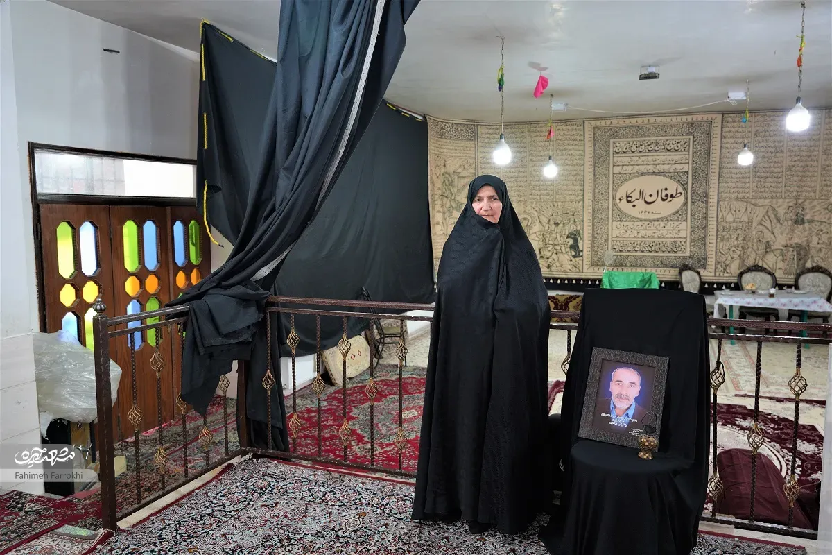 مرحوم حسین هژبری و معصومه جوادی