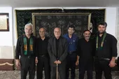 از سرو قهوه تا بیل&zwnj;زنی در هیئت صدساله کوچه زردی