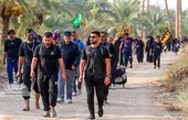 گرفتار شدن در طوفان شن هنگام پیاده&zwnj;روی اربعین