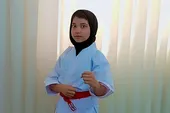 رمز موفقیت دختر قهرمان کاراته&zwnj;کار