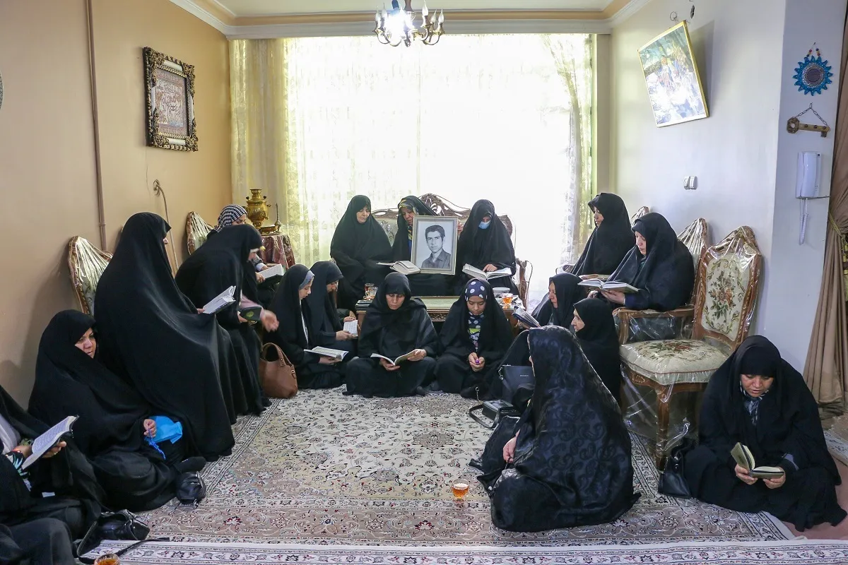 جلسه قرآن با برکت بانوان مشهدقلی