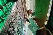 فرصت طلایی مسعود اسکندری در دوران کرونا برای مرمت ضریح